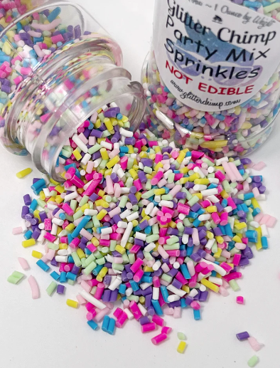 Party Mix Sprinkles - Faux Craft Toppings