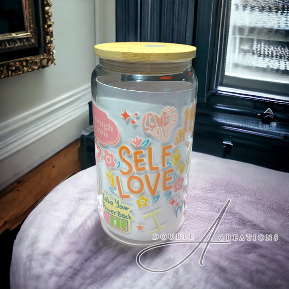 Self Love -Glass Cup